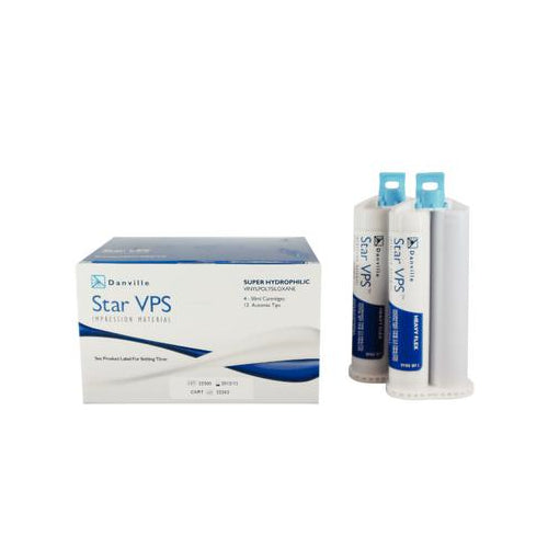 Danville Materials 80013-01 Star VPS Regular Set Heavy Flex Cartridges 50 mL 4/Pk Danville Materials 80013-01 Star VPS Regular Set Heavy Flex Cartridges 50 mL 4/Pk